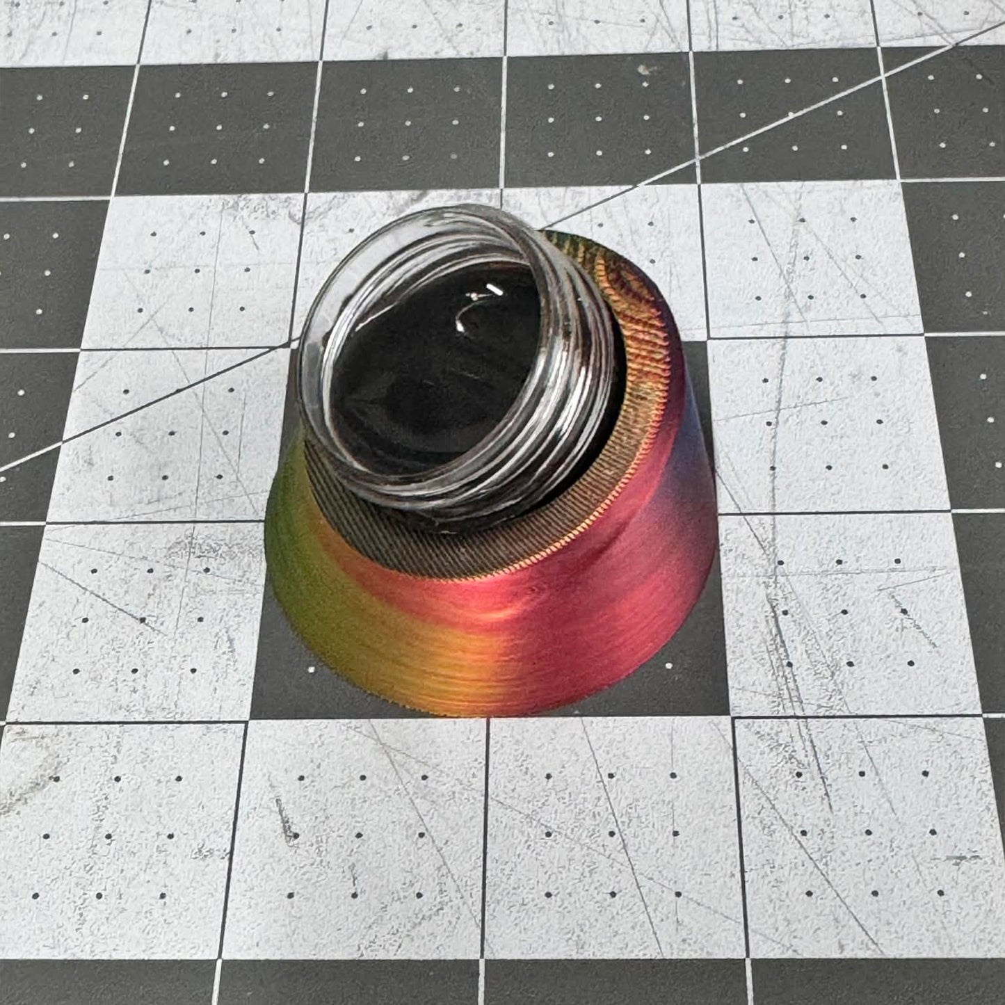 Angled Ink Jar Holder for Calligraphy & Dip Pens
