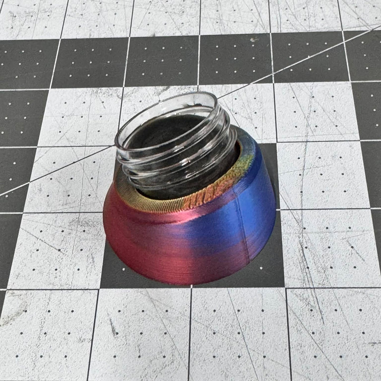 Angled Ink Jar Holder for Calligraphy & Dip Pens