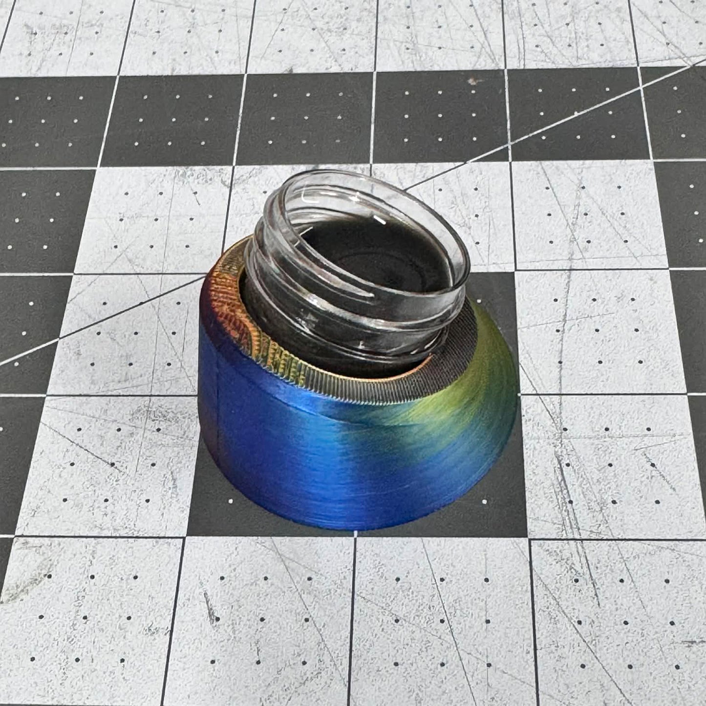 Angled Ink Jar Holder for Calligraphy & Dip Pens