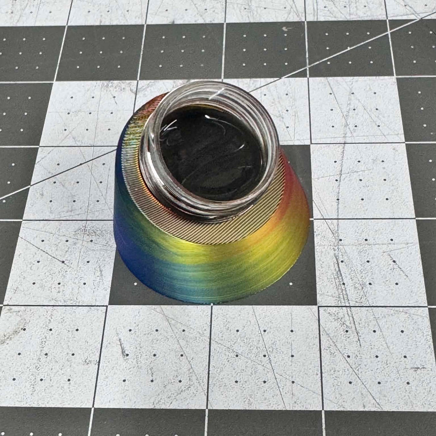 Angled Ink Jar Holder for Calligraphy & Dip Pens