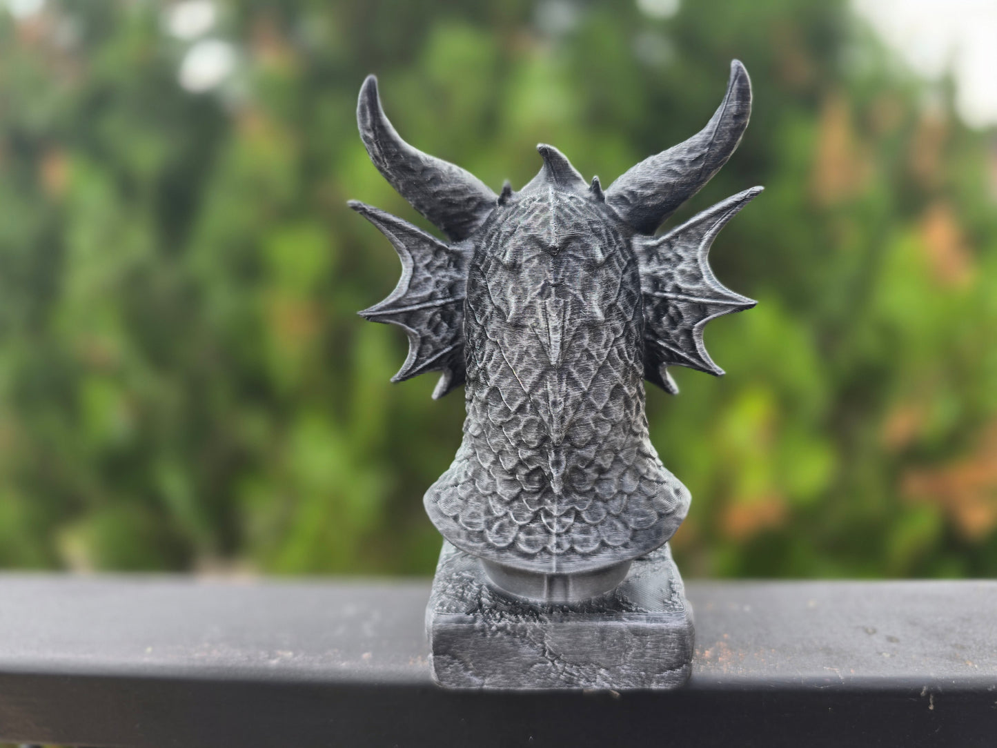 Moon Dragon Bust
