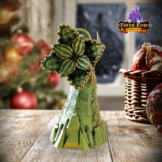 Moon Worm Holiday Ornament