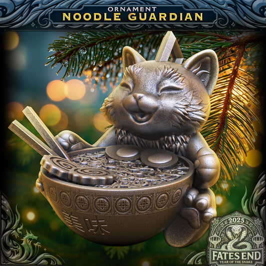 Noodle Guardian Holiday Ornament