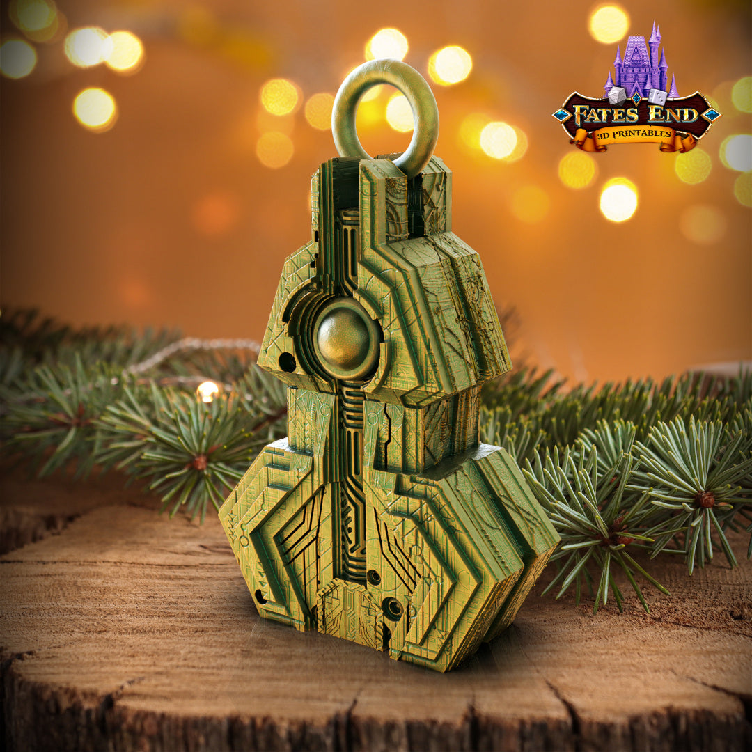 Obelisk Holiday Ornament