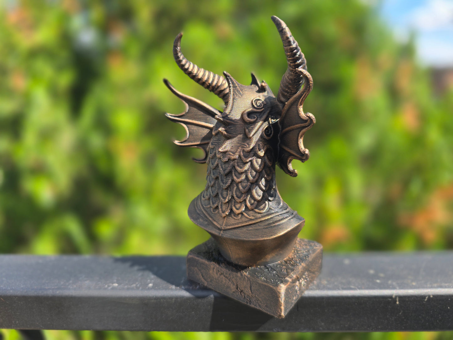 Ornamental Dragon Bust
