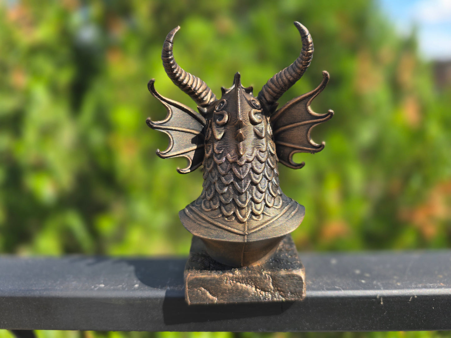 Ornamental Dragon Bust