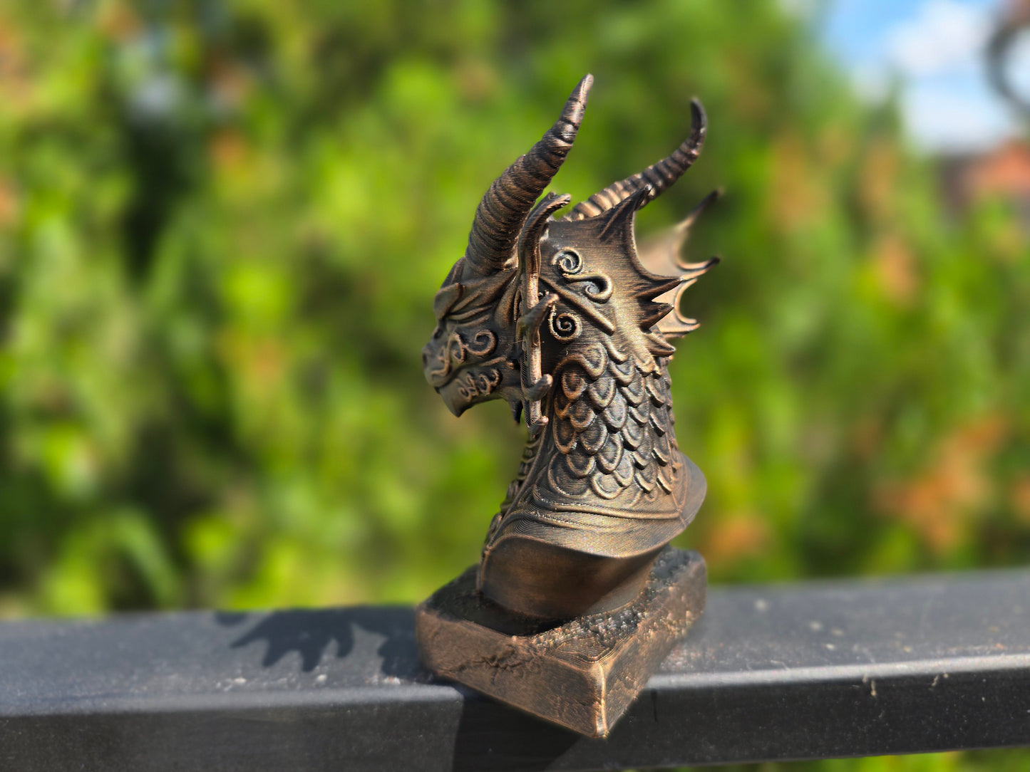 Ornamental Dragon Bust