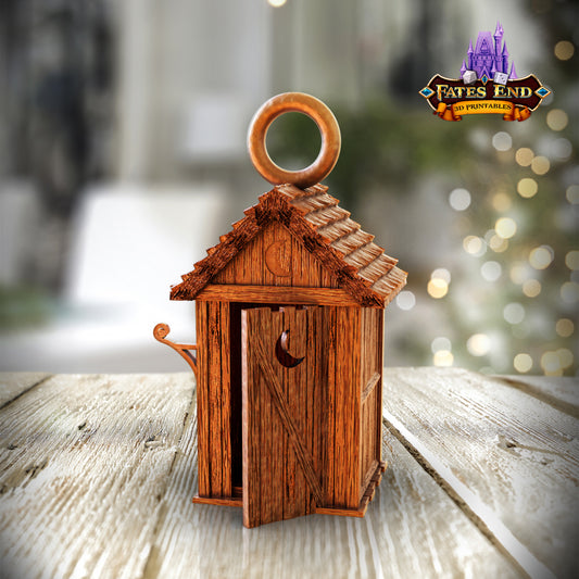Outhouse Holiday Ornament