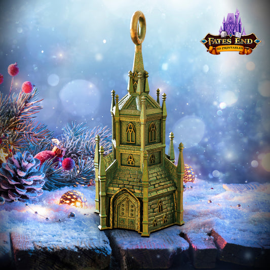 Paladin Tower Holiday Ornament