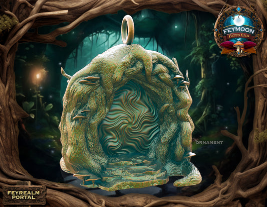 Feyrealm Portal Holiday Ornament