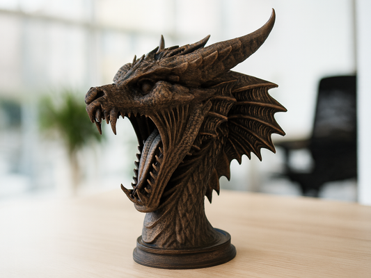 Roaring Dragon Bust