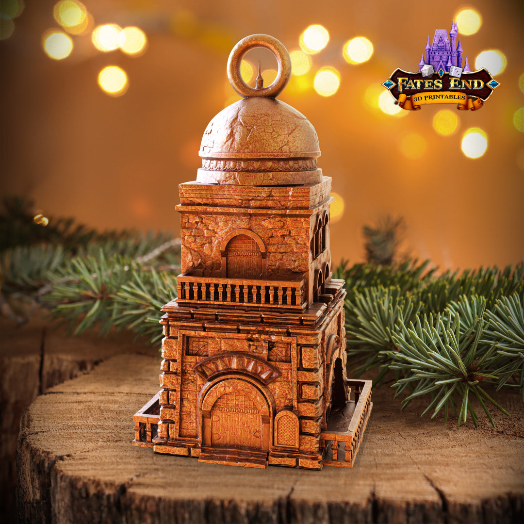 Sand Citadel Holiday Ornament