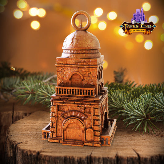 Sand Citadel Holiday Ornament
