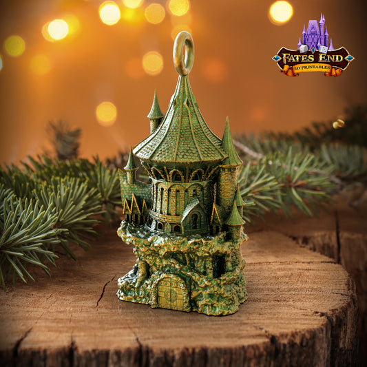 Sorcerer Tower Holiday Ornament