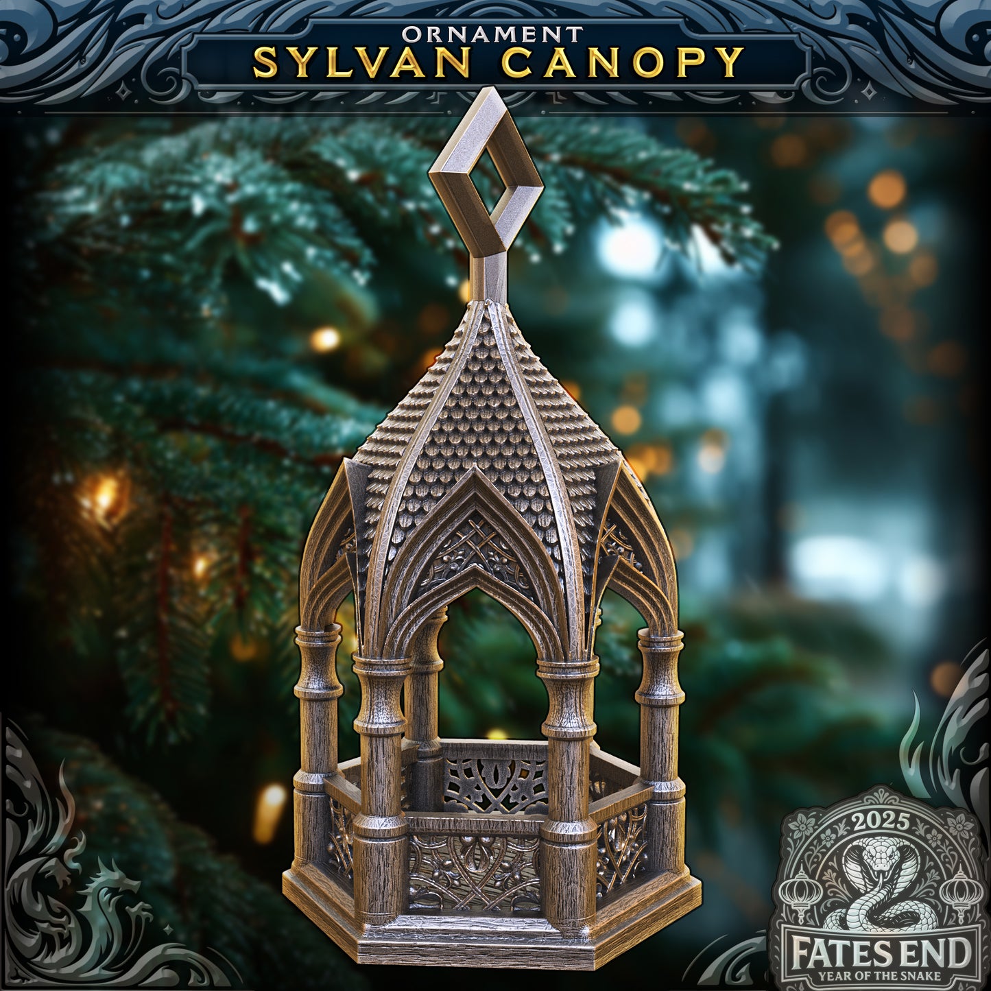 Sylvan Canopy Holiday Ornament