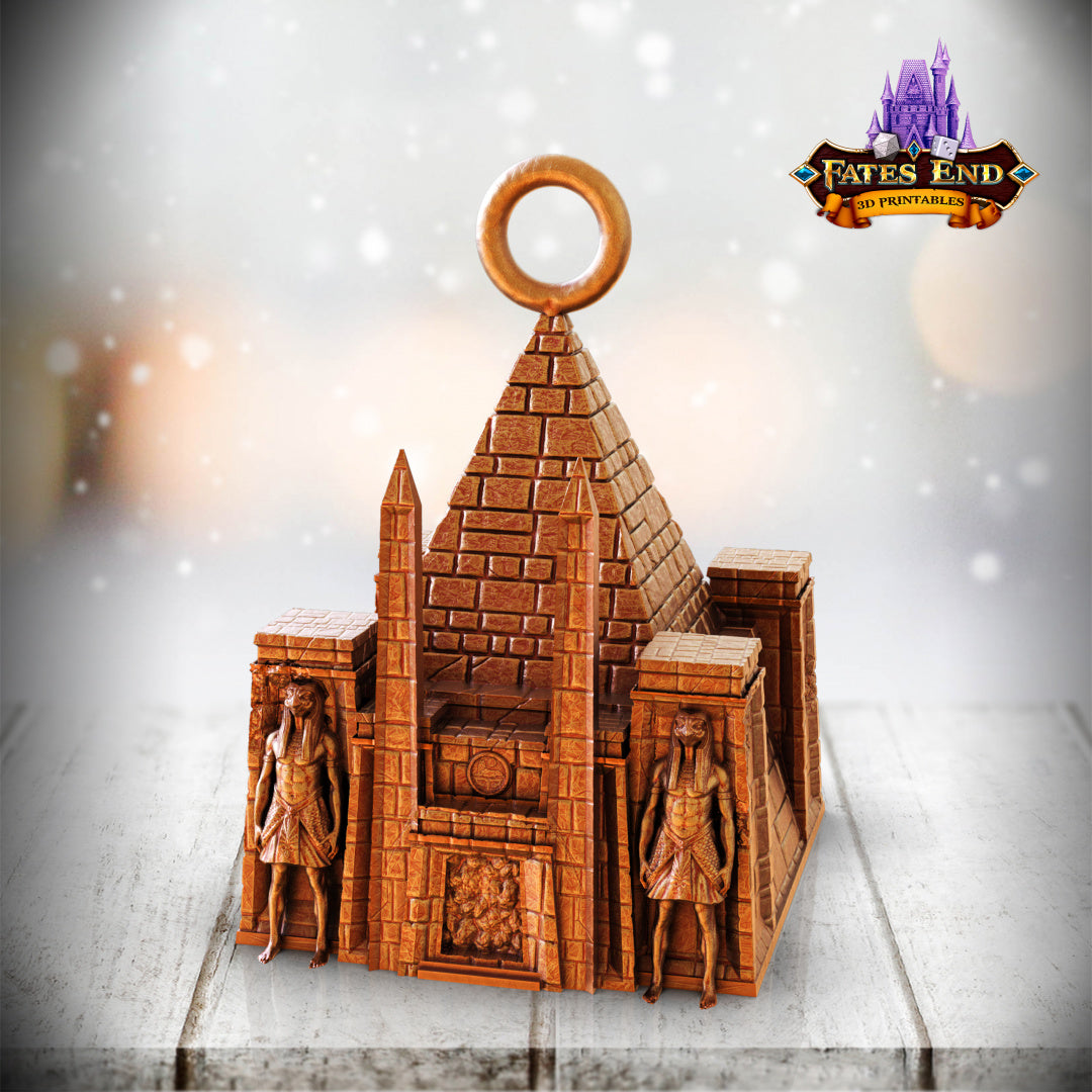 Temple Ra Holiday Ornament