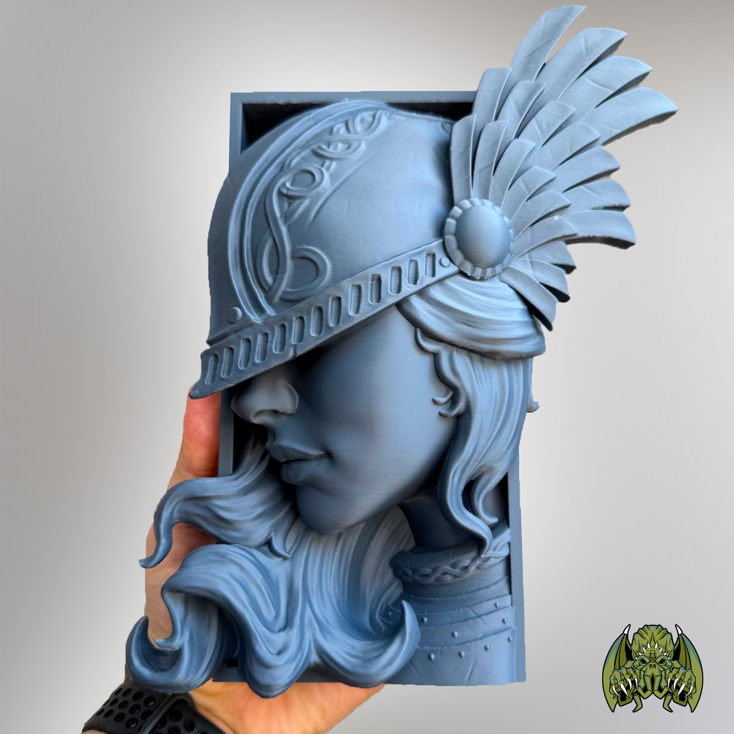 Brunilde Warrior Valkyrie Book Nook