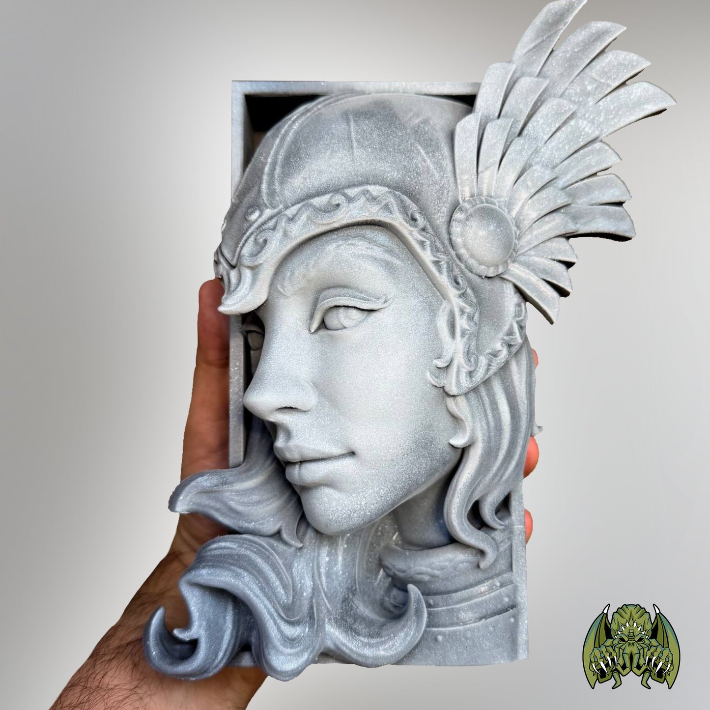 Brunilde Warrior Valkyrie Book Nook