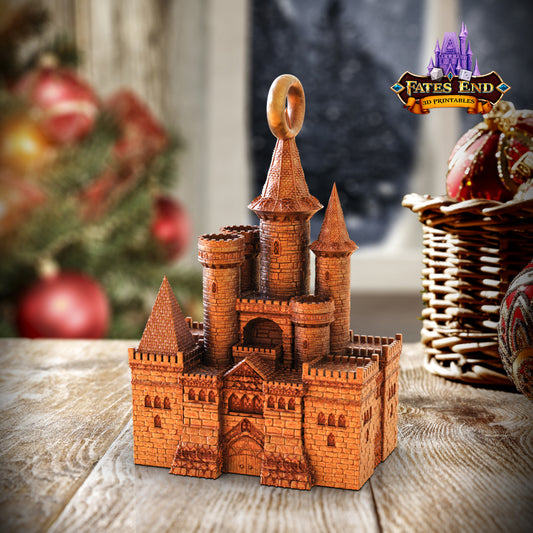Vampire Tower Holiday Ornament