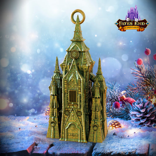 Vampire Cathedral Holiday Ornament