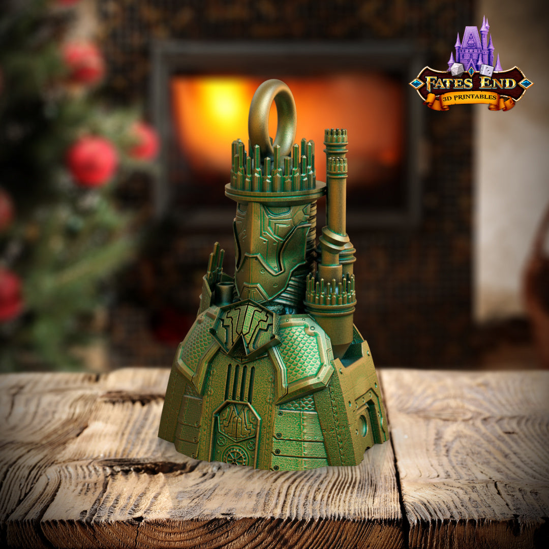 Warforged Tower Holiday Ornament