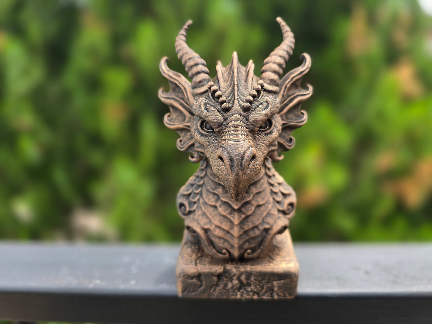 Water Dragon Bust