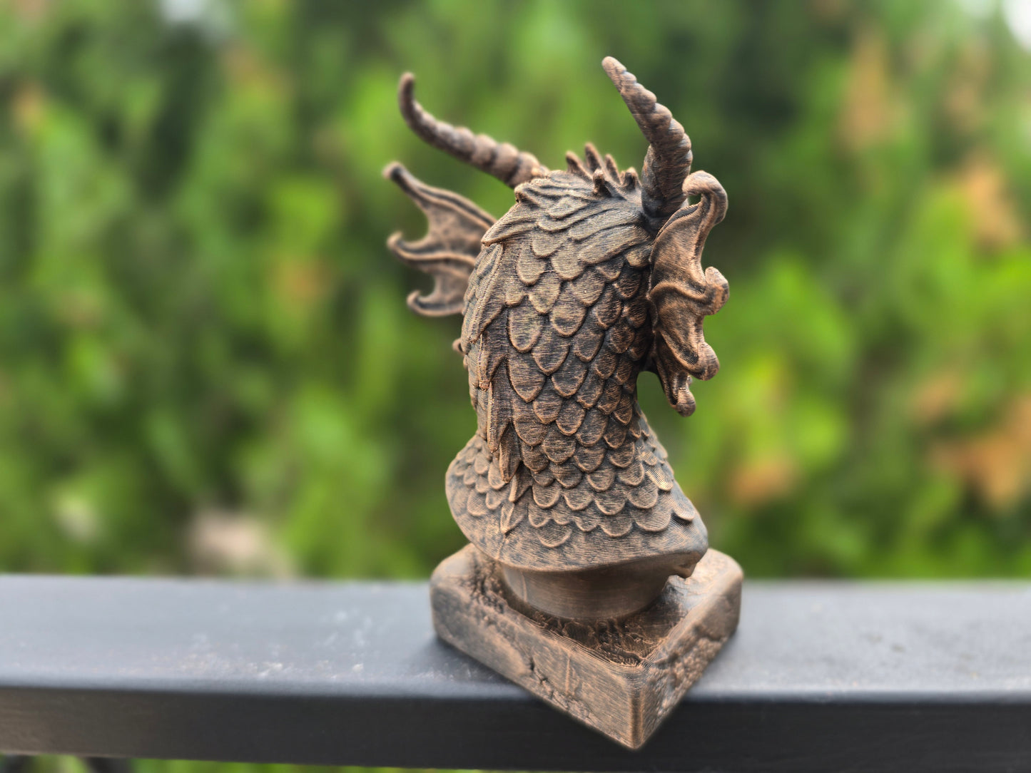 Water Dragon Bust