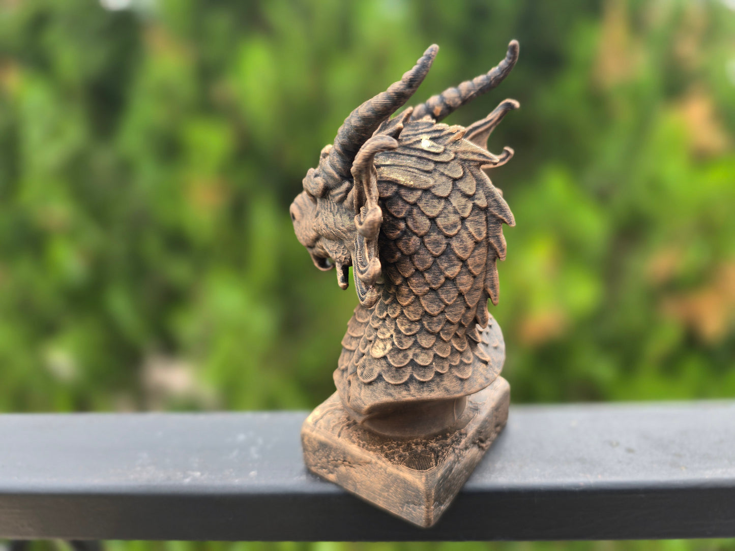 Water Dragon Bust