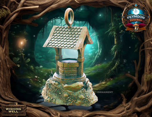 Magical Wishing Well Holiday Ornament